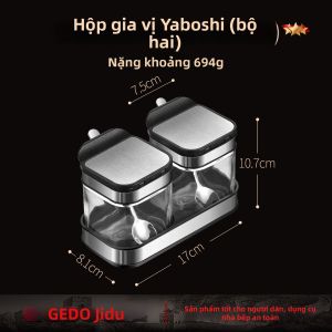 GEDO | Bộ Hộp Lưu Trữ Nhà Bếp cho Gia Vị