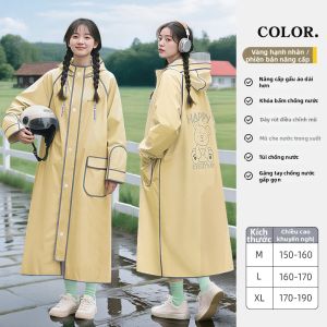 ZHENGYU | Áo Mưa Dài Chống Thấm Nước cho Người Lớn Đi Xe Tự Động Ngoài Trời