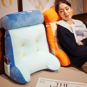 Large Backrest Cushion Lumbar Support Reading Sofa Pillow