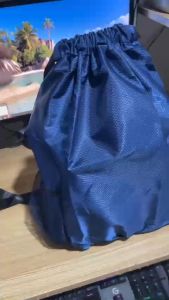 Balo dây rút học sinh sách vỡ thể thao đựng bóng siêu to 50*44*18*cm [video thật]