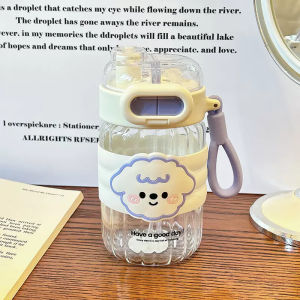 Cute Suction Dual-mouth Cup