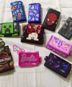 ✅[Authentic] Smiggle Kids Wallet Smiggle wallet for girls Lanyard Wallet for Boys Unicorn  Minecraft Mickey