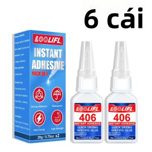 LOOLIFL | Keo Siêu Dính Tức Thì - Chất Kết Dính Đa Năng Khô Nhanh Cho Nhựa Cao Su Kim Loại Thủy Tinh Gốm Sứ - Dụng Cụ Sửa Giày DIY Của LOOLIFL