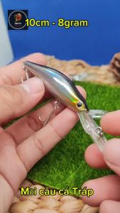 Mồi câu cá Tráp câu cá Mú Lure Minoww v10 Cá giả câu lure cá Tráp 10cm8gram
