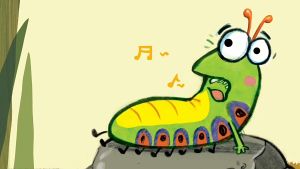 FORMINDS Children Story Book 平装正版 一只很没耐心很没耐心的毛毛虫 儿童绘本 宝宝故事书 图画书 早教启蒙阅读 培养耐心与勇气