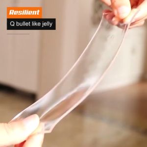 reusable Strong Nano Double Sided Tape Transparent Self Adhesive Tapes Traceless Wall Sealing tape Washable adhesives Multifunctional Adhesive tape