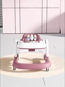 Baby Walker Foldable Height adjustable With Music BrainGame As Dining Table