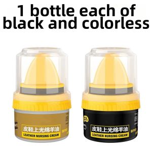 Black Leather Care Shine Shoe Polish