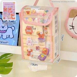 Waterproof Wall-Mounted Tissue Box Organizer