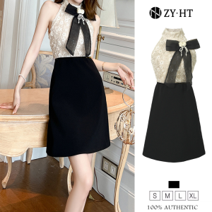 ZYHT ชุดเดรสผู้หญิงชุดเดรสใส่ทำงานชุดเดรสสไตล์เกาหลีชุดลายแอปริคอตชุดเดรสไปงานชุดเดรสแต่งงานหรูหราชุดเดรสปาร์ตี้ชุดราตรี20564