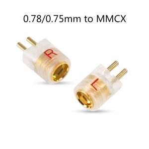 OKCSC HIFI Headphone Plug 3.5/0.78mm ER4P EXK FitEar AD2C W40 HD580 QDC IE80 IE40 JH to MMCX Earphone Conversion Pin Connector