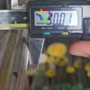 Bahan Stainless Steel Berkualitas 304 dengan Ukuran 30mm