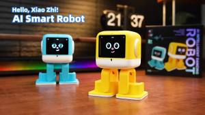 2026 WLtoys AI Smart Robot with Built-in DeepSeek Intelligent Voice Touch to Interrupt Music and Dance Actions Adults Gift