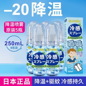 Summer Travel Essential Beach Spray for Sunstroke Prevention Cooling down Outdoor Camping Travel Supplies Small Object