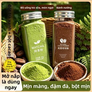 Bột Cacao Ăn Kiêng Thiên Nhiên Không Chế Biến Hấp Sấy Thấp Không Đường Không Chất Béo