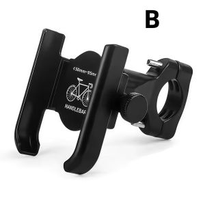 Universal Motorcycle Phone Holder 360° Rotating Aluminum Alloy Adjustable GPS Holder For iPhone Xiaomi Samsung Huawei
