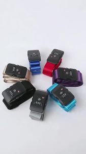 SG【READY STOCK】 3-digit TSA password lock Adjustable 21-33Inches Luggage Cross Strap Seat Belt Strapping for Travel