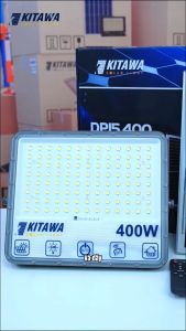 [VOUCHER 10%] Đèn Pha Năng Lượng Mặt Trời Tự Động 400W Mắt Ngọc Chống Chói Chống Nước IP67 KITAWA - DP15.400 - Sản Phẩm Chính Hãng