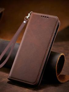 Retro Flip Cover for Honor X60 pro Phone Case Full Protection Strong Magnetic Absorption Anti-Fall Luxury Business Style Eco-Friendly