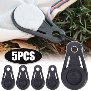 5Pcs Outdoor Camping Mountaineering Tent Clip Removable Heavy-Duty Tarpaulin Clip Windproof Punch-Free Outdoor Awning Tightening Fixed Buckle Accessories