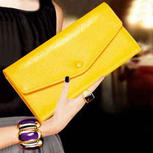 Pure Leather Wallet Long Womens Large Capacity Handheld Bag Card Holder Bifold Retro Style Fashionable And Functional