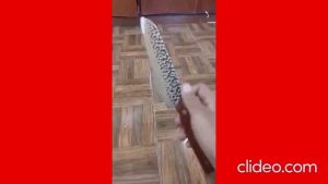 Pisau Dapur Jepang HANMANAIFU-ICHI 6 Inchi Santoku: Iris dan Potong Daging Super Tajam