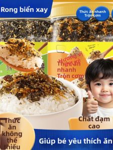 SONGSHIYINJIANG | Hỗn Hợp Rong Biển Vừng Sẵn Ăn cho Cơm Cuộn Sushi