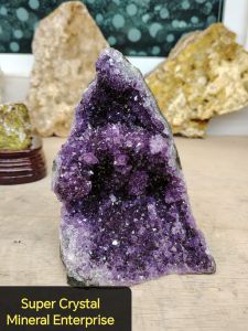 Natural Super High Gred Uruguay Amethyst Druse Ornament A45