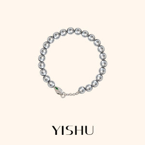 YISHU | Silver Classic Elegant Round Vintage High-end Pearl Bracelet
