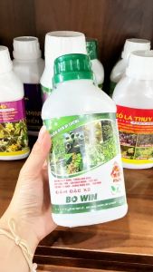 Phân bón BOWIN ĐẬM ĐẶC Thụy Sỹ Dưỡng Mập Bông Cuống Trái Bông Khỏe Hạn Chế Rụng Hoa Và Trái Non - Chai 500ml