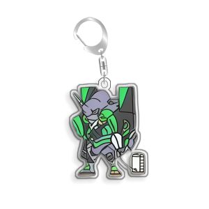 Bandai | Keychain for Gundam Rb-79 Wing Gundam Zero Backpack Pendant Anime Game Fans Gift Recycled Acrylic Decoration Rare Card Toy 5cm