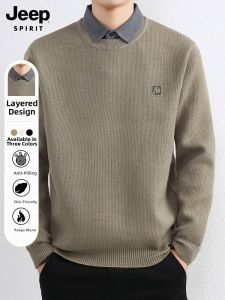 JEEP SPIRIT | Warm Thick Knitted Sweater