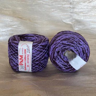 [PNM] 3ply 100% Cotton Crochet Multicolor Yarn (80g/skein)