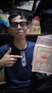 Sampul Plastik Kwarto Buku isi 50 / Sampul buku kecil / buku tulis biasa