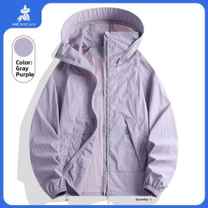 Mexican | Ice Silk Lightweight Breathable UV Protection Sunscreen Jacket