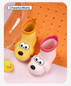 other | Anti-Slip Waterproof Childrens Rain Shoes - Middle Tube Kids Rain Boots Baby Boy Girls Water Shoes for Outdoor Wet Conditions