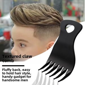 Mini Portable Mens Hair Comb Large Tooth Texture Wide Tooth Styling Pocket Comb Small Size Vintage Back Head Oil Head Comb