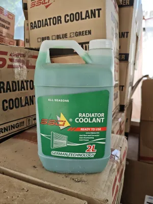 RADIATOR COOLANT LONG LIFE SSCI Brand 2 Liters (GREEN)