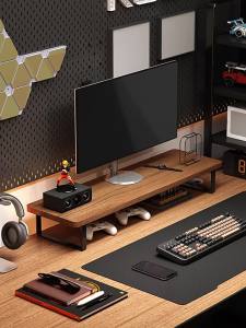 BANGBONUO | Height Adjustable Laptop Stand Monitor Elevator Desk Organizer Keyboard Tray