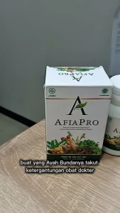 Afiapro suplemen daya tahan tubuh bantu atasi asam urat diabetes kolesterol