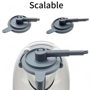 Steam Diverter for Thermomix TM5 TM6 TM31 TM21 Kitchen Wall Cabinets Protection Steam Deflector Can be extended by 61 mm for us