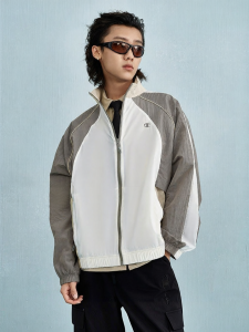 Champion | Collar Color Contrast Spring Autumn Mens Jacket