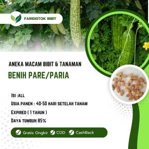 100 gram benih pare / paria lokal pilihan