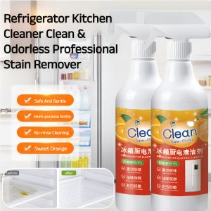 【Sterilization Rate 99.99%】Heavy Duty Refrigerator Kitchen Appliance Cleaner Multi-Purpose Kitchen Grease Cleaner Hood Fast冰箱厨电清洁剂