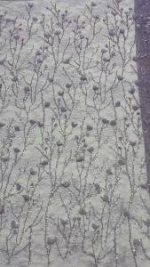 Fashion French Mesh 3D Flowers Embroidery Bead Lace Fabric With Sequins African Nigerian Fabric For Wedding Dress 2026