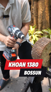 Máy Khoan Pin BOSSUN BS-ID1380BLLực Siết 80NmKhông Chổi ThanĐầu Kẹp 13mm Autolock 3 Chức Năng