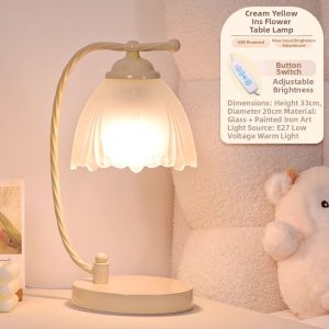 SHIGUANGSUIDAO | Vintage Ambient Bedside Table Lamp