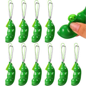 Đồ Chơi Fidget Edamame Đồ Chơi Giải Nén Popper Infinite Peas Beans Móc Khóa Squishy Party Favor Đồ Chơi Chống Căng Thẳng Dành Cho Lứa Tuổi Từ 14 Trở Lên