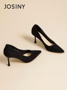 Josiny | Elegant Black High Heels Pointed Toe Comfortable Shoes