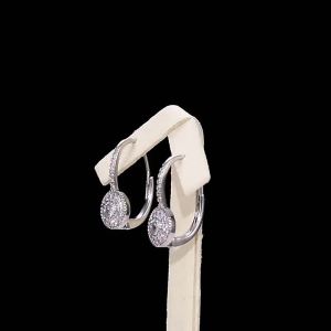 Huitan Drop Earrings for Women Romantic Bridal Wedding Accessories Brilliant CZ Elegant Party Female Earrings New Trendy Jewelry